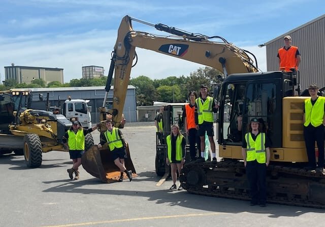 Students in vest machinery south gippsland shire council